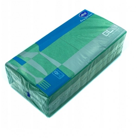 Serwetka 33x33 2W 250szt AHA AFH ZIELONA 302 /8 -zdjęcie numer 2