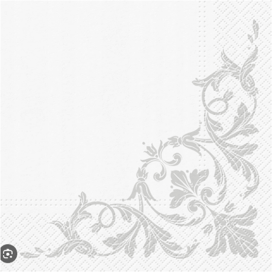 Serwetka 33x33 wzór 3W MOTIF SILVER 20szt /12 -zdjęcie numer 1