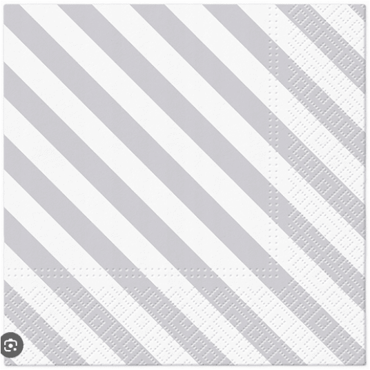 Serwetka 33x33 wzór 3W SILVER LINES 20szt /12 -zdjęcie numer 1
