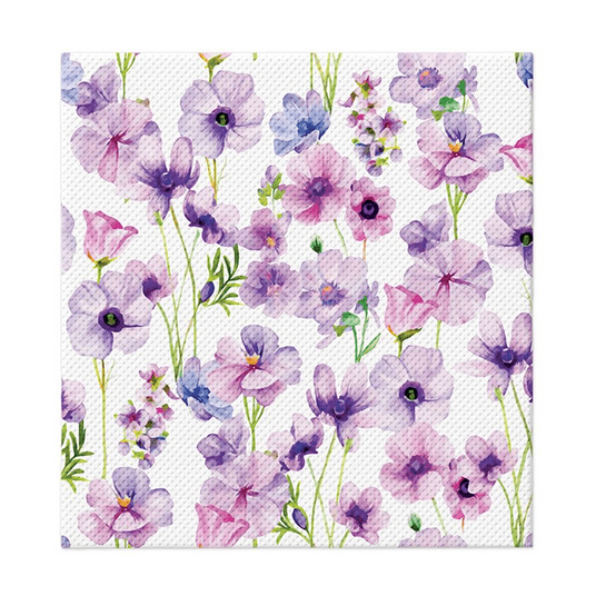 Serwetka 38x40cm softpt PAW Wild Violet 20szt -zdjęcie numer 1