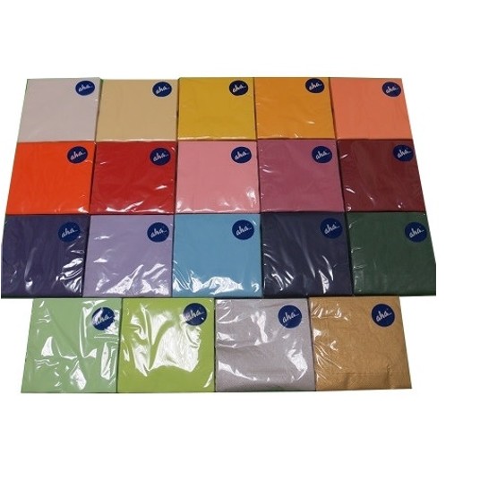 Serwetka AHA 33x33 3W RÓŻOWA 20szt /12 -zdjęcie numer 2