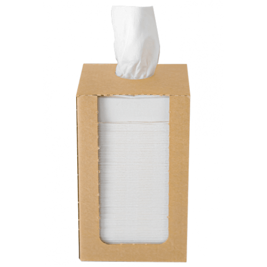 Serwetka CLARINA 20x20 AIRLAID 1W 100szt BIAŁA -zdjęcie numer 2