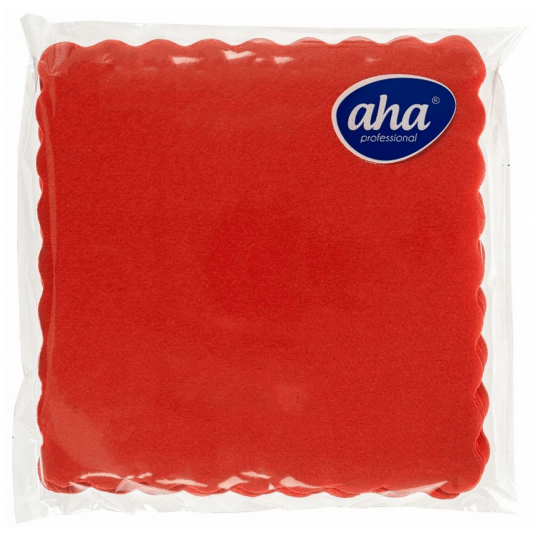 Serwetka gastro 15x15 1W AHA CZERWONA 120szt /80 -zdjęcie numer 1