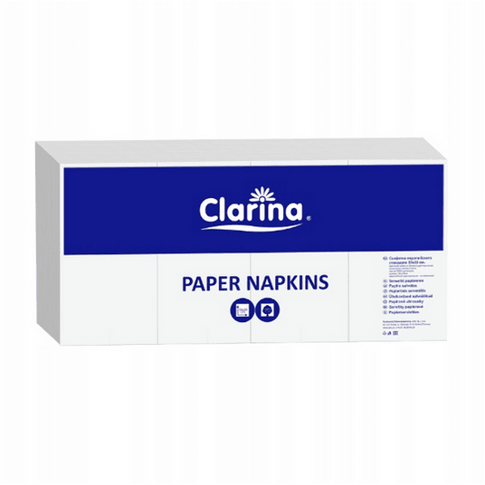 Serwetka gastronom 33x33 CLARINA 1W 1/8 500szt /12 -zdjęcie numer 1