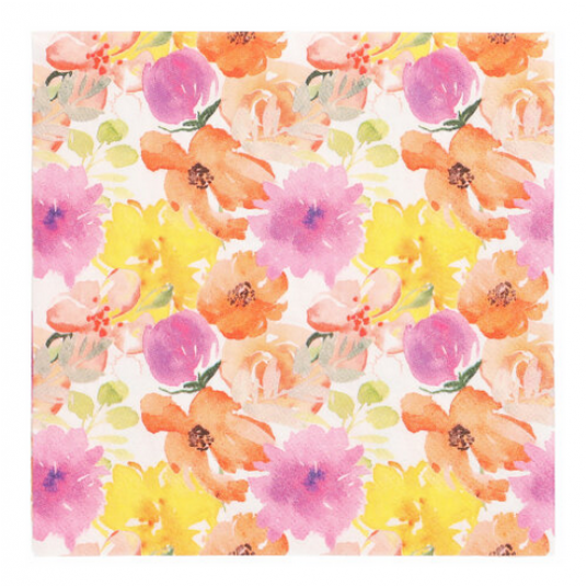Serwetka Papstar 33x33 3W Flower Splendor 20szt -zdjęcie numer 2
