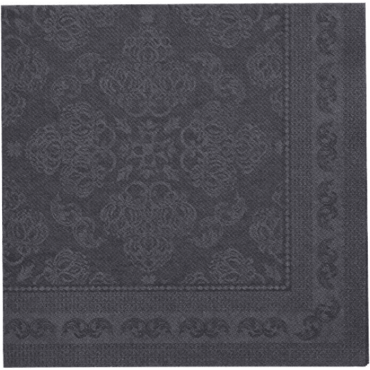 Serwetka ROYAL 40x40 Arabesque CZARNA 50szt /5 -zdjęcie numer 2