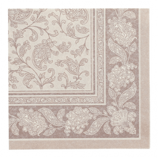 Serwetka ROYAL 40x40 Ornaments MOCCA 50szt /5 -zdjęcie numer 2
