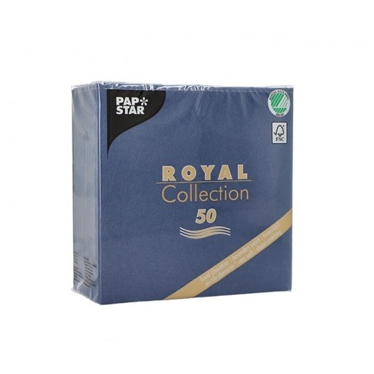 Serwetka ROYAL Papstar 40x40 GRANATOWA 50szt /5 -zdjęcie numer 2