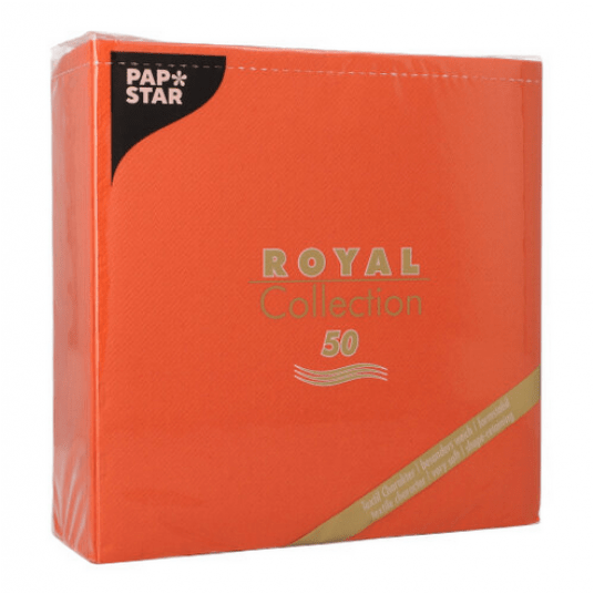 Serwetka ROYAL Papstar 40x40 NEKTARYNKA 50szt /5 -zdjęcie numer 2