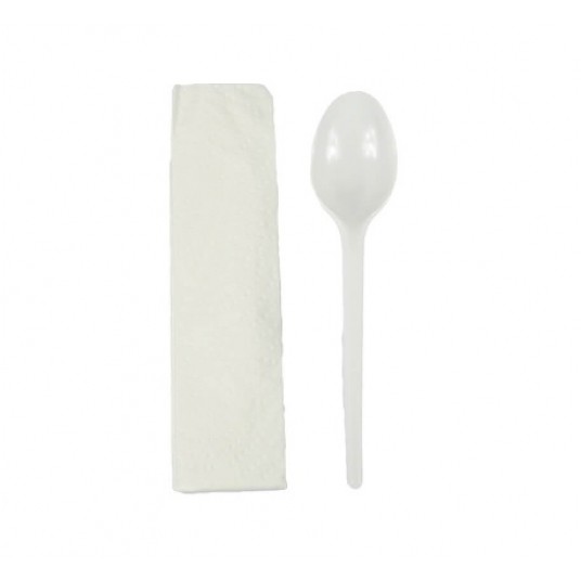 SET TRANSP Serwetka + łyżka 250szt -zdjęcie numer 1