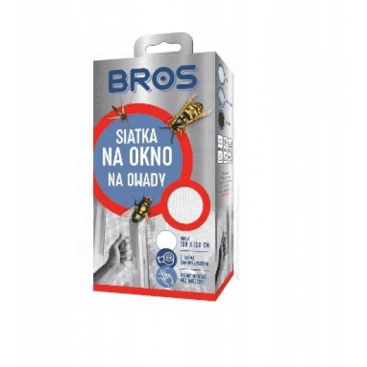 Siatka na okno 130x150 Biała BROS -zdjęcie numer 1
