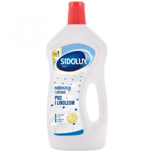 SIDOLUX nabłyszcza i chroni PCV i LINOLEUM 500ml -zdjęcie numer 1