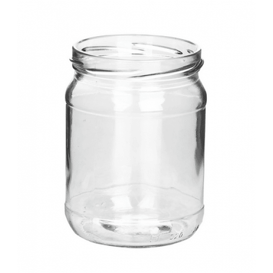 SŁOIK szklany 450ml 66mm 4zacz 16szt -zdjęcie numer 1
