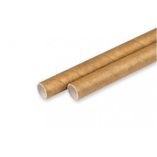 Słomka papierowa 8x197mm KRAFT 250szt -zdjęcie numer 1