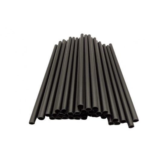 Słomka PP 7x220mm CZARNA 500szt /4 -zdjęcie numer 2