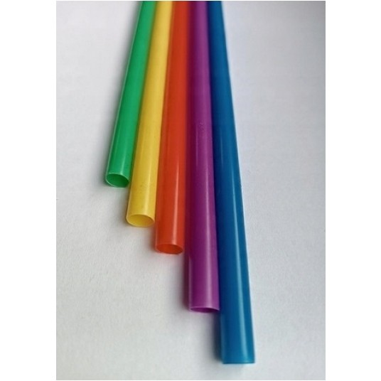 Słomka PP 8x240mm KOLOR MIX 250szt REUSE -zdjęcie numer 1