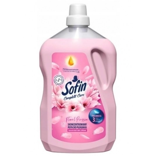 Sofin Płyn do Płukania Floral Passion 2,5L RÓŻOWY -zdjęcie numer 1