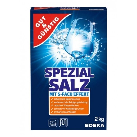 Sól do zmywarki G&G 2kg -zdjęcie numer 1