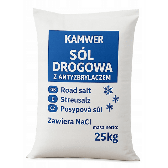 SÓL drogowa z antyzbrylaczem w workach 25kg -zdjęcie numer 1