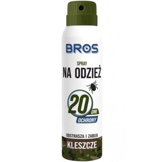 Spray na odzież BROS ostrasza i zabija kllesz 90ml -zdjęcie numer 1