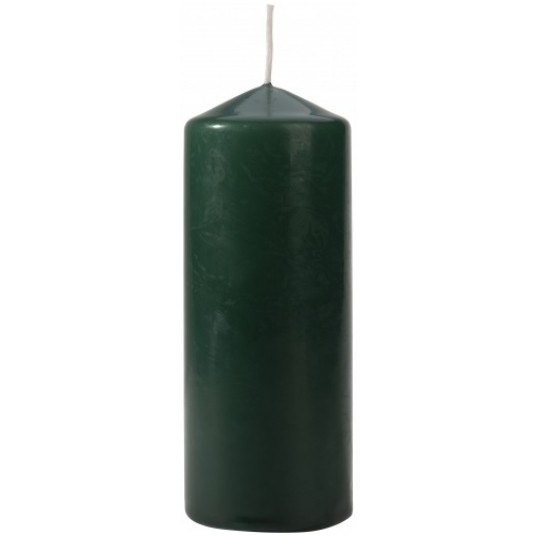 Świeca walec AURA 6 x 15cm BUTELKOWA ZIELEŃ -zdjęcie numer 1