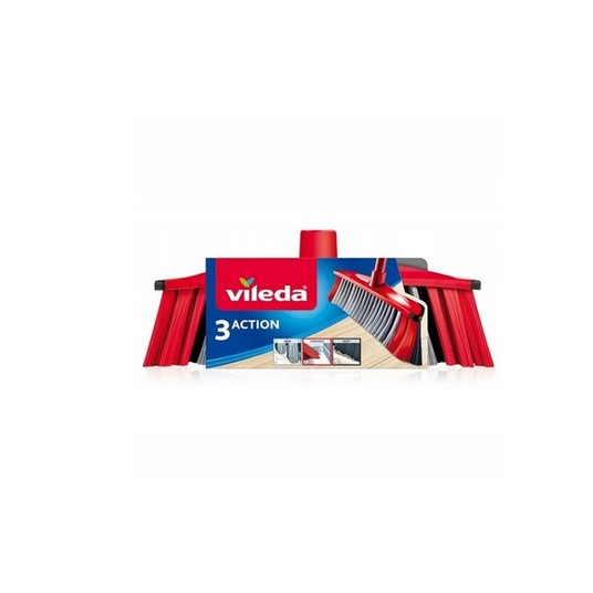 Szczotka/Miotła zapas VILEDA 3ACTION 3w1 1szt/6 -zdjęcie numer 1