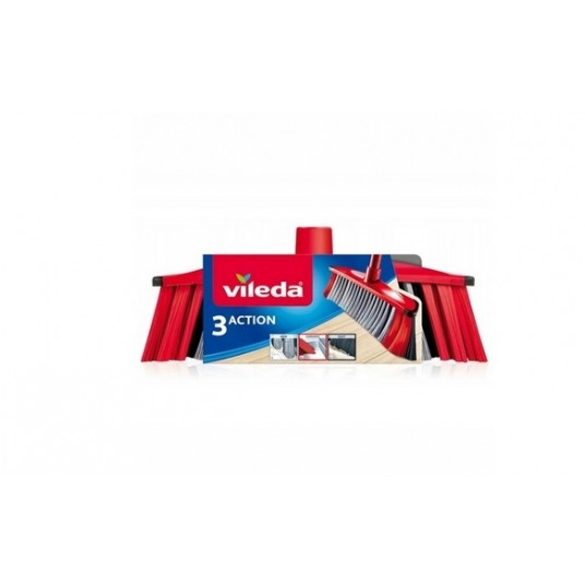 Szczotka/Miotła zapas VILEDA 3ACTION 3w1 1szt/6 -zdjęcie numer 1