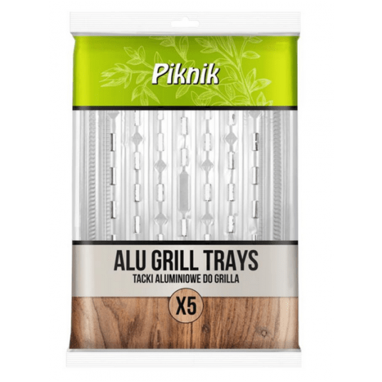Tacka aluminiowa do grilla 33x23cm PIKNIK 5szt /20 -zdjęcie numer 1