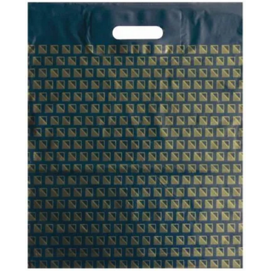 Torba foliowa DKT 39x45cm TRÓJKĄTY czarn 50szt /20 -zdjęcie numer 1