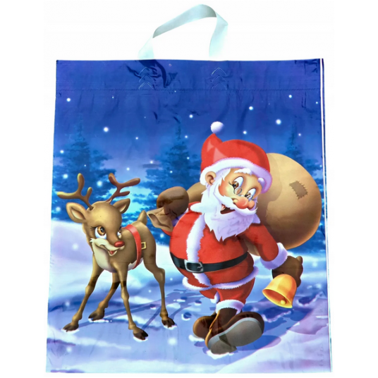 Torba foliowa UCHO 39x45cm MIKOŁAJ 2 50szt /10 -zdjęcie numer 1