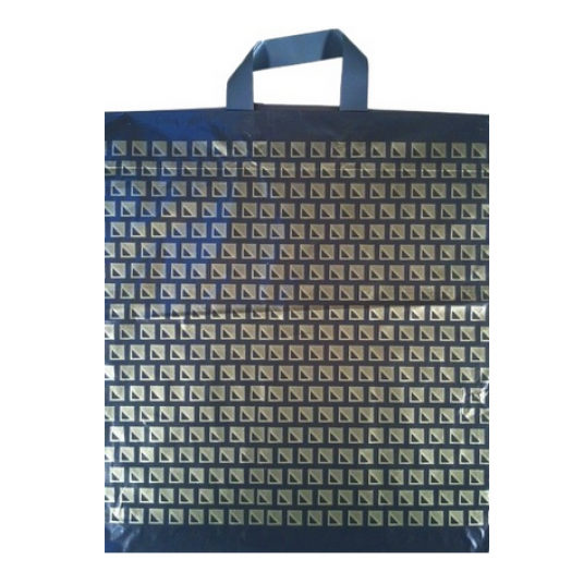 Torba foliowa UCHO 39x45cm TRÓJKĄTY czar 50szt /10 -zdjęcie numer 1