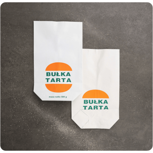 Torba krzyżowa biała 3/4 BUŁKA TARTA ndr 10kg /1op -zdjęcie numer 2