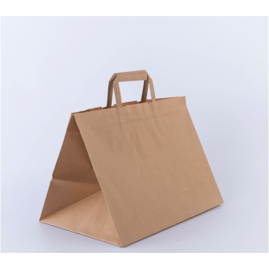 Torba papierowa CATE 320x220x250 płs BRĄZ 250szt -zdjęcie numer 1