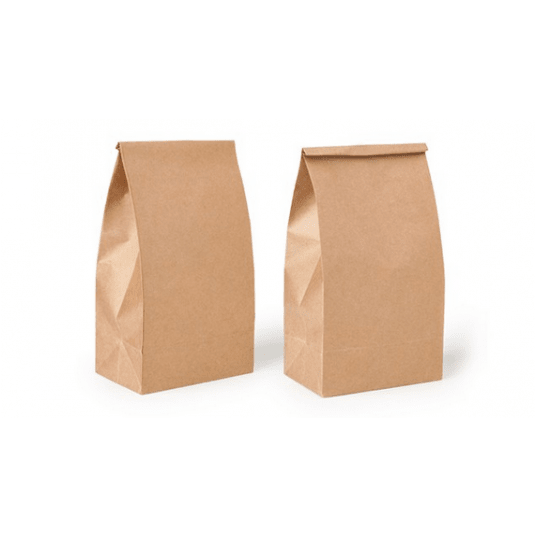 Torba papierowa klockowa brąz 18x11x26,5cm 500szt -zdjęcie numer 3