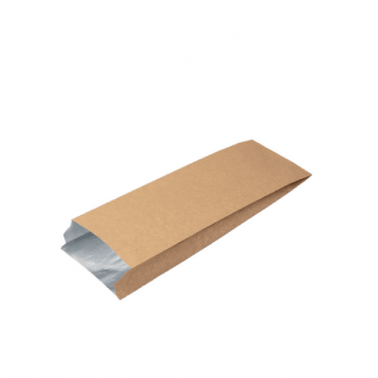 Torba papierowa termiczna ALU 10x4x31cm 1000szt -zdjęcie numer 1