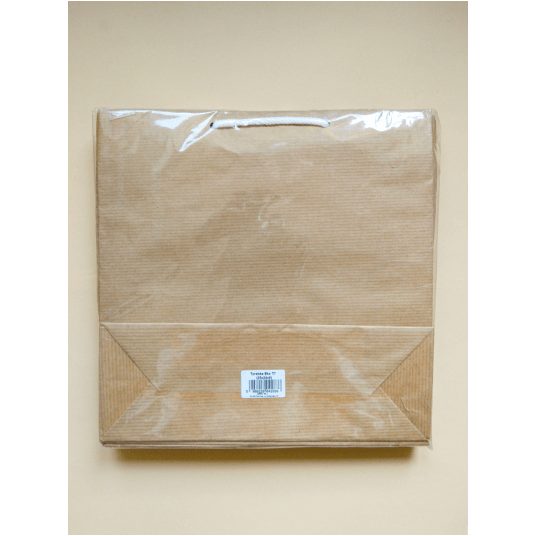 Torebka ozdobna EKO kraft 15x16x6,5cm 10sztuk -zdjęcie numer 2