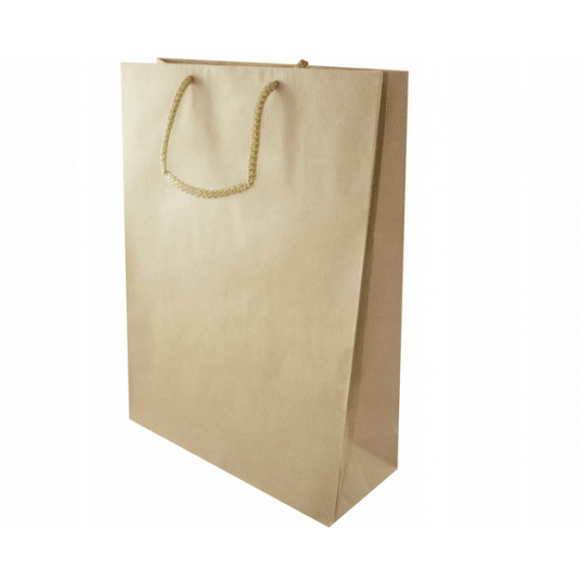 Torebka ozdobna EKO kraft 15x16x6,5cm 10sztuk -zdjęcie numer 1