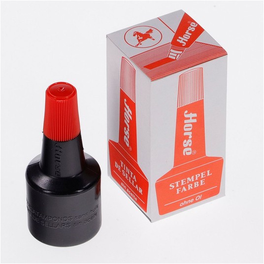 Tusz do stempli Horse CZERWONY 28ml -zdjęcie numer 1