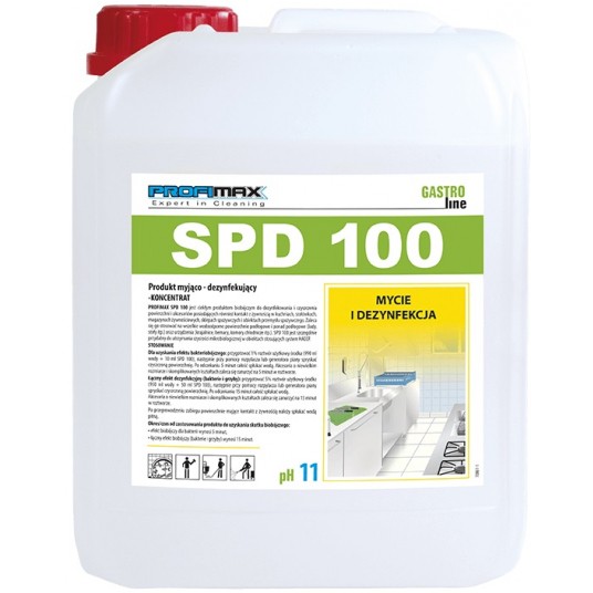 Uniwersalny środek myjący dezy PROFIMAX SPD100 5L -zdjęcie numer 1