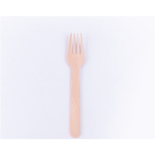 Widelec drewniany ECO 16cm 100szt -zdjęcie numer 1