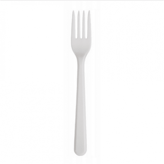 Widelec PS biały 50szt 18cm SUPERIOR /40 -zdjęcie numer 1