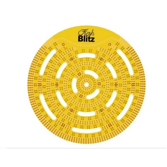 Wkład do pisuaru BLITZ DISK 14cm ŻÓŁTY Citrus -zdjęcie numer 1