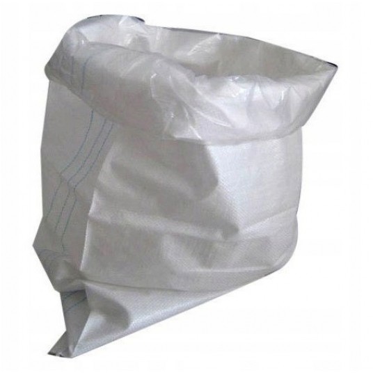 Worki polipropylenowe 50x80cm 30kg BIAŁE 1szt -zdjęcie numer 1
