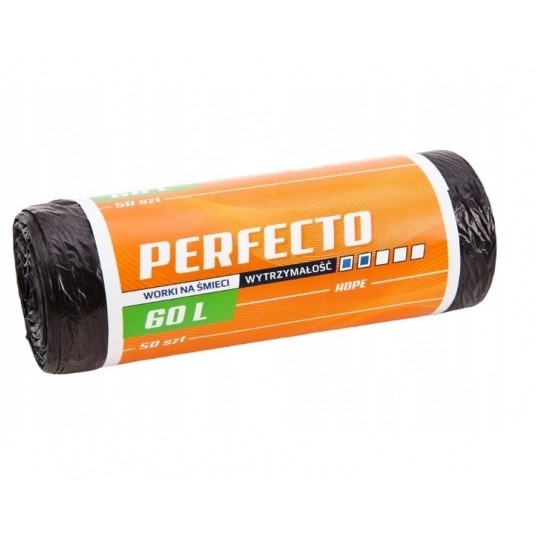 Worki śmieci GOOD PRICE czarne 60L 50szt /36 -zdjęcie numer 1