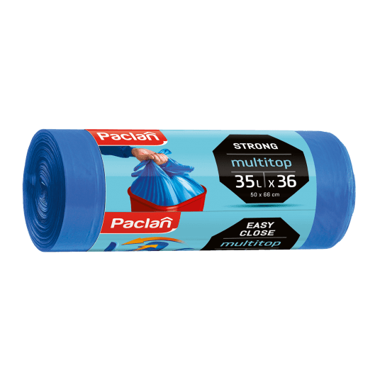 Worki śmieci m-top STRONG niebieskie 35L 36szt /42 -zdjęcie numer 1