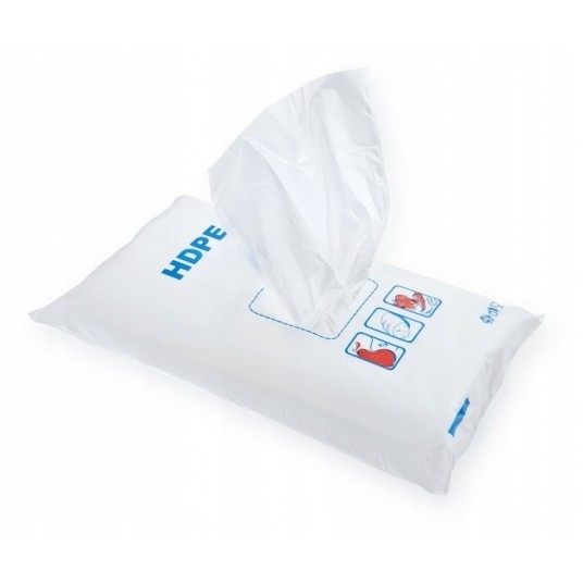 Worki spożywcze HDPE 22 x 32 /10 -zdjęcie numer 1