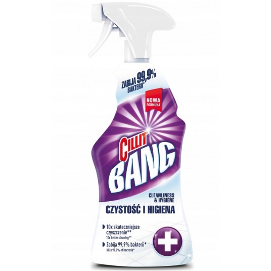 Wybielanie i higiena CILLIT BANG spray 750ML BIAŁ -zdjęcie numer 1