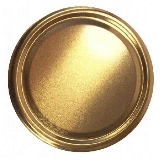 ZAKRĘTKA słoik 82mm 4zacz ZŁOTA 10szt /80 -zdjęcie numer 1