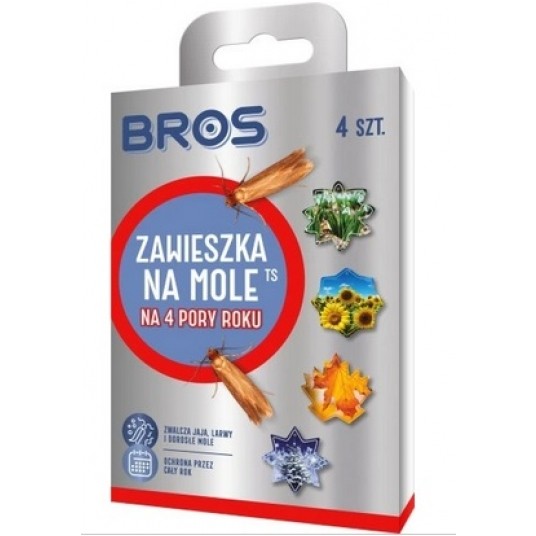 Zawieszka na mole 4 pory roku 4szt BROS -zdjęcie numer 1