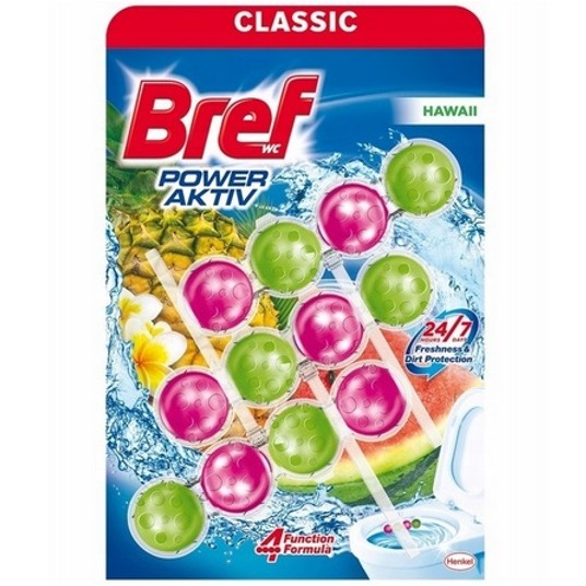 Zawieszka wc kulki BREF POWER ACTIV 3x50g Hawaii -zdjęcie numer 1